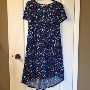 Lularoe Carly Americana collection size small